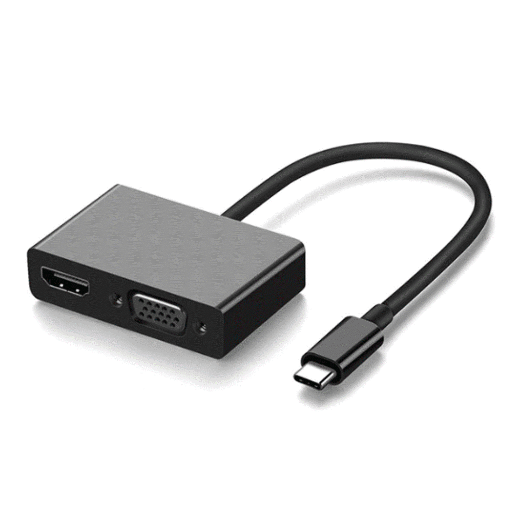 Mart ketting in stand houden USB-C naar HDMI & VGA Adapter kopen? - Dé USB-C Speciaalshop