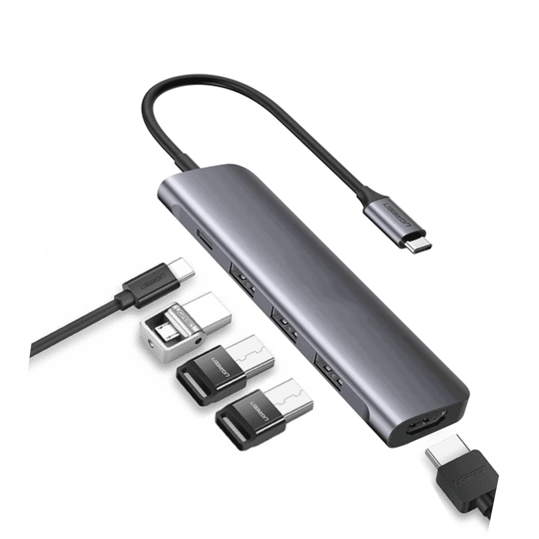 lezing tempo Word gek USB-C adapter met HDMI én USB3 poorten | Voor Macbooks en Laptops